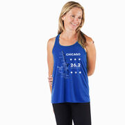 Flowy Racerback Tank Top - Chicago Route