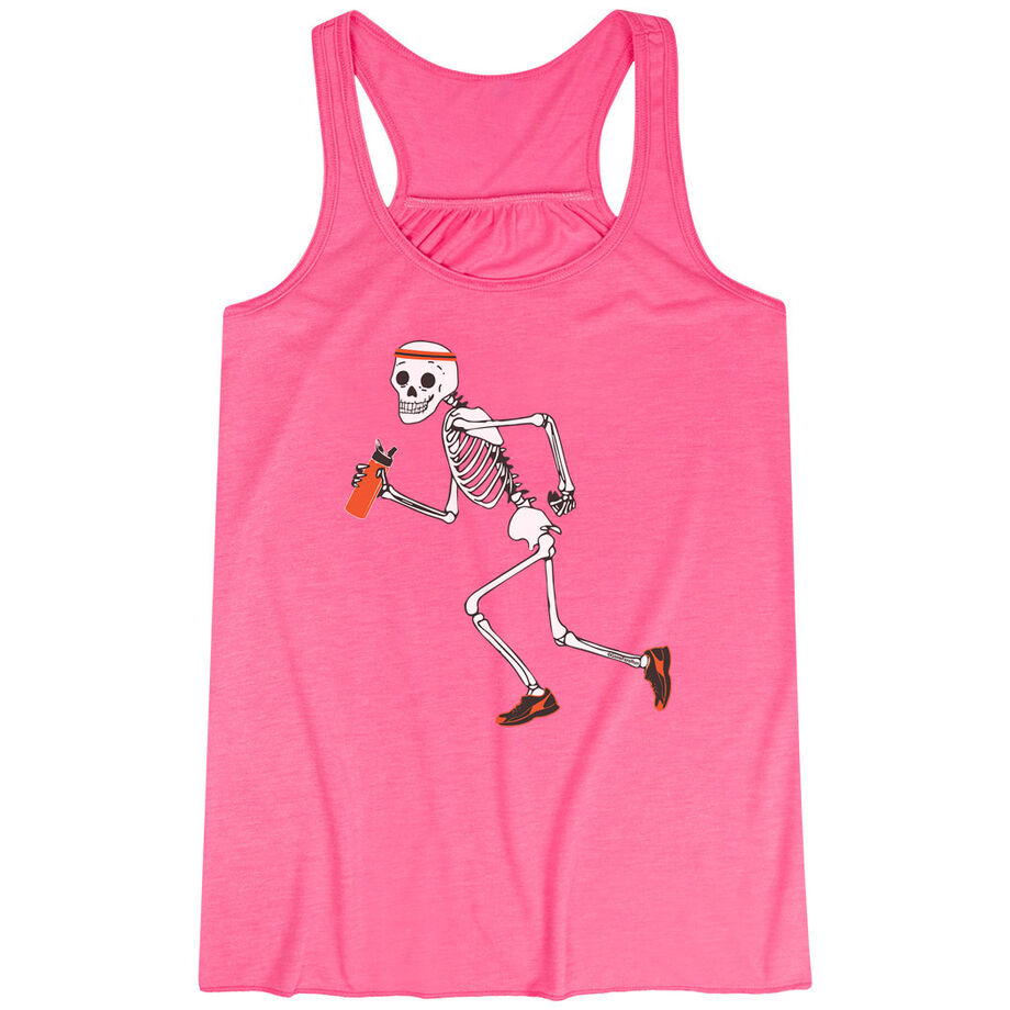 Flowy Racerback Tank Top - Never Stop Running