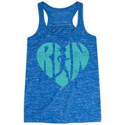Flowy Racerback Tank Top - Love The Run