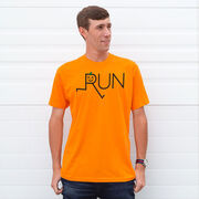 Running Short Sleeve T-Shirt - Let's Run For Jack