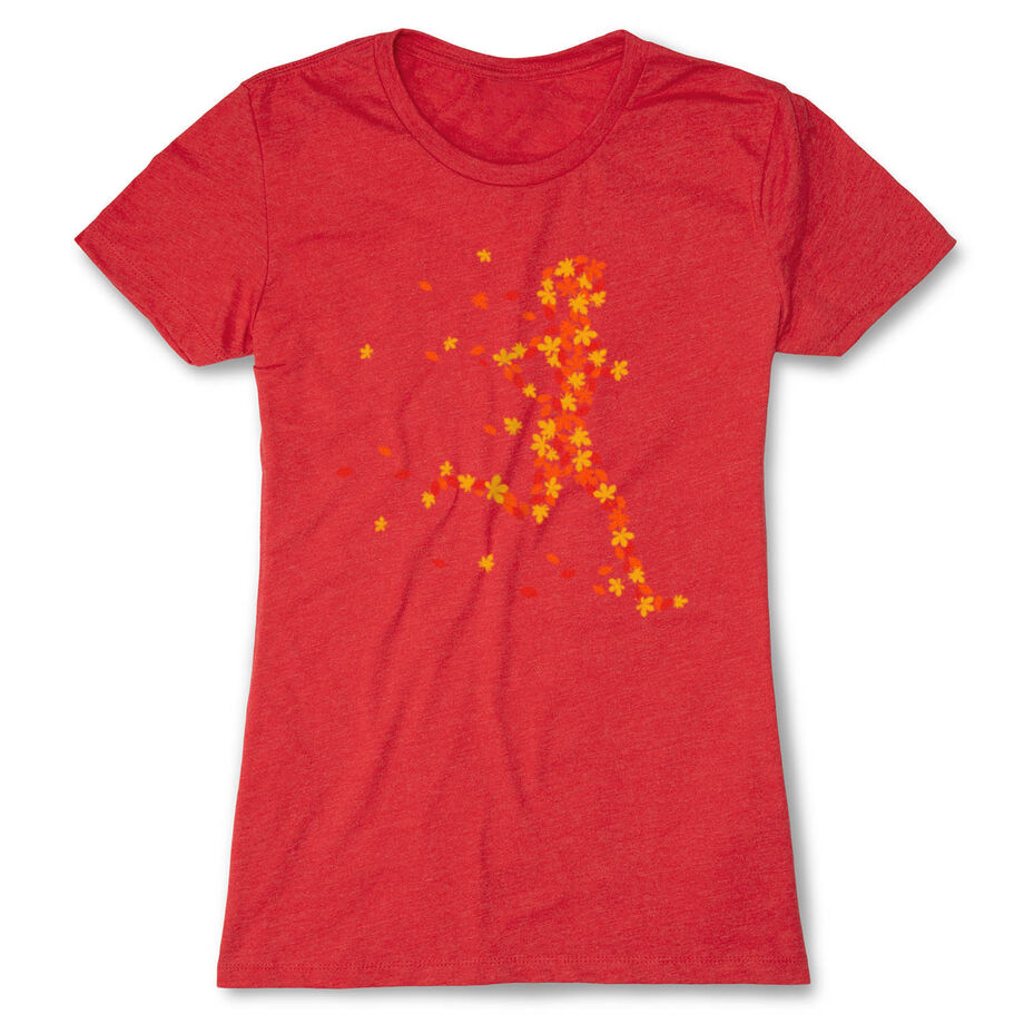 Women's Everyday Runners Tee - Autumn Runner Girl