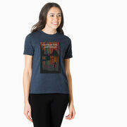 Running Short Sleeve T-Shirt - Outrun the Mothman