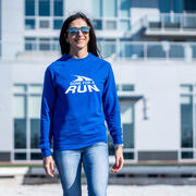 Running Raglan Crew Neck Pullover - Gone For a Run&reg; White Logo
