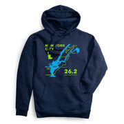 Statement Fleece Hoodie - New York City Route