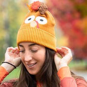 Running Knit Hat - Run Now Gobble Later® Turkey