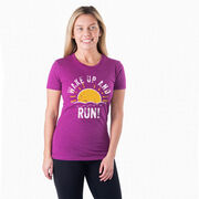 Women's Everyday Runners Tee - Wake Up And Run