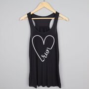 Flowy Racerback Tank Top - Run With Love