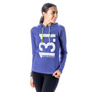 Running Lightweight Hoodie - 13.1 Half Marathon Vertical