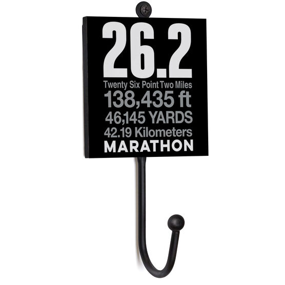 Running Medal Hook - 26.2 Math Miles | Gone For a Run