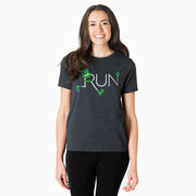 Running Short Sleeve T-Shirt - Let's Run Lucky