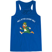 Flowy Racerback Tank Top - Mile After Luckin Mile