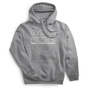Statement Fleece Hoodie -  Marathoner 26.2 Miles