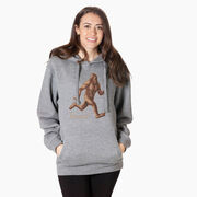 Statement Fleece Hoodie - Trail Running Champ