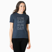 Running Short Sleeve T-Shirt - Sunday Runday (Stacked)