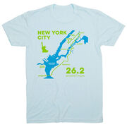 Running Short Sleeve T-Shirt - New York City Route