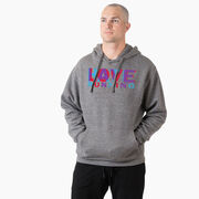 Statement Fleece Hoodie -  Love Hate Running