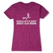 Women's Everyday Runners Tee - Life is Ruff