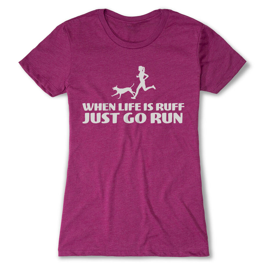 Women's Everyday Runners Tee - Life is Ruff