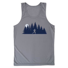 Men's Running Performance Tank Top - Moonlit Run (Male)