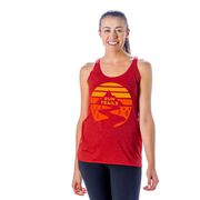 Women's Everyday Tank Top - Run Trails Sunset