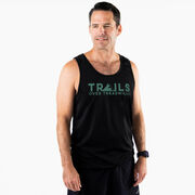 Men's Running Performance Tank Top - Trails Over Treadmills