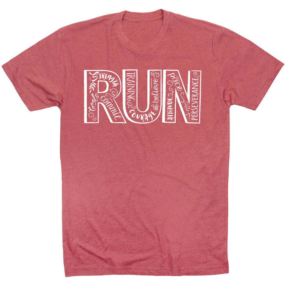 Running Short Sleeve T-Shirt - Run With Inspiration