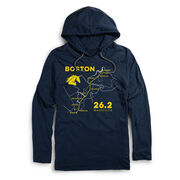 Running Lightweight Hoodie - Boston Route