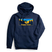 Statement Fleece Hoodie - Happy Hour Runner