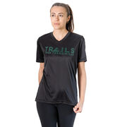 Women's Short Sleeve Tech Tee - Trails Over Treadmills