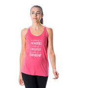 Women's Everyday Tank Top - Miles of Friendship Mantra