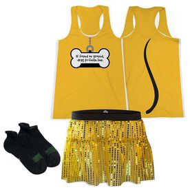 Yellow Dog Running Outfit