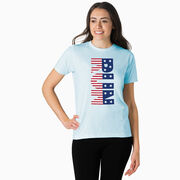 Running Short Sleeve T-Shirt - Patriotic Run