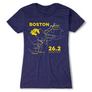 Women's Everyday Runners Tee - Boston Route