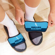 Track & Field Repwell&reg; Slide Sandals - Team Name Colorblock