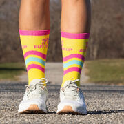 Socrates&reg; Mid-Calf Socks - Suck It Up Buttercup