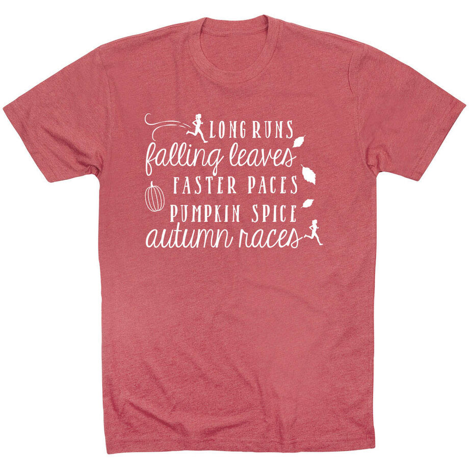 Running Short Sleeve T-Shirt - Awesome Autumn