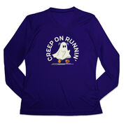 Women's Long Sleeve Tech Tee - Creep On Runnin'