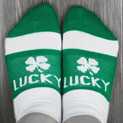 Socrates&reg; Woven Performance Socks Lucky Socks (Green)