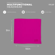 Multifunctional Headwear - Solid Dark Pink RokBAND