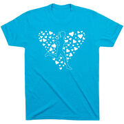 Running Short Sleeve T-Shirt - Love 2 Run Heart