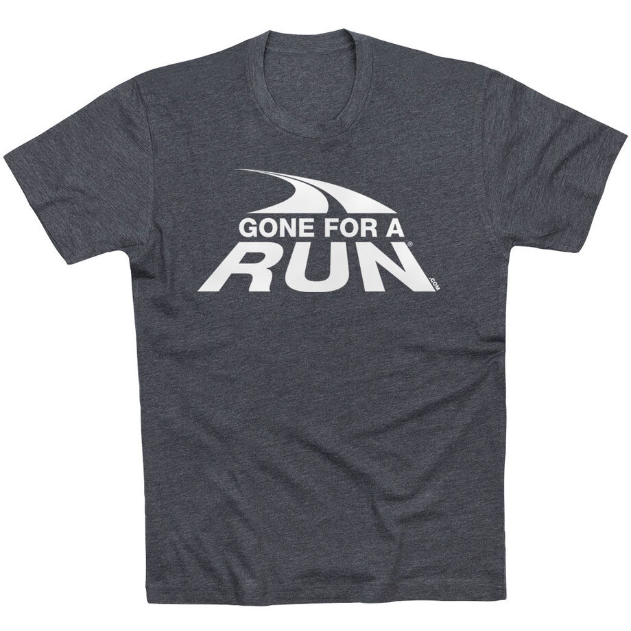 Running Short Sleeve T- Shirt - Gone For a Run® White Logo