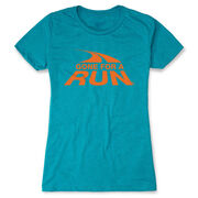 Women's Everyday Tee Gone For a Run&reg; Logo (Orange)