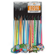 Running Large Hooked on Medals and Bib Hanger - Run Your Terrain