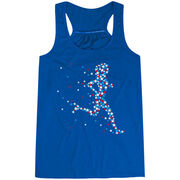 Flowy Racerback Tank Top - Patriotic Runner Girl