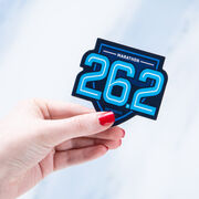 Running Sticker - 26.2 Badge