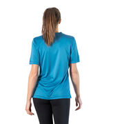 Women's Short Sleeve Tech Tee - Marathoner Girl