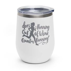 Running Stainless Steel Wine Tumbler - Does Running Out of Wine Count as Running?