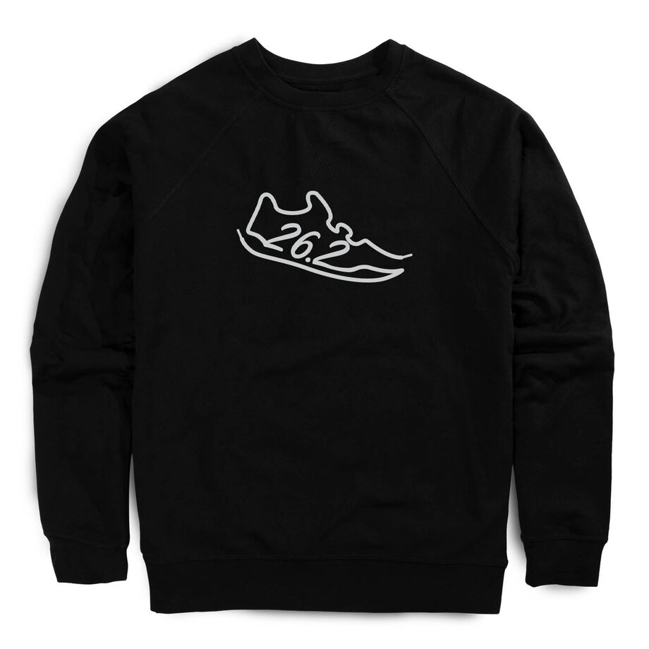 Running Raglan Crew Neck Sweatshirt - 26.2 Run Shoe