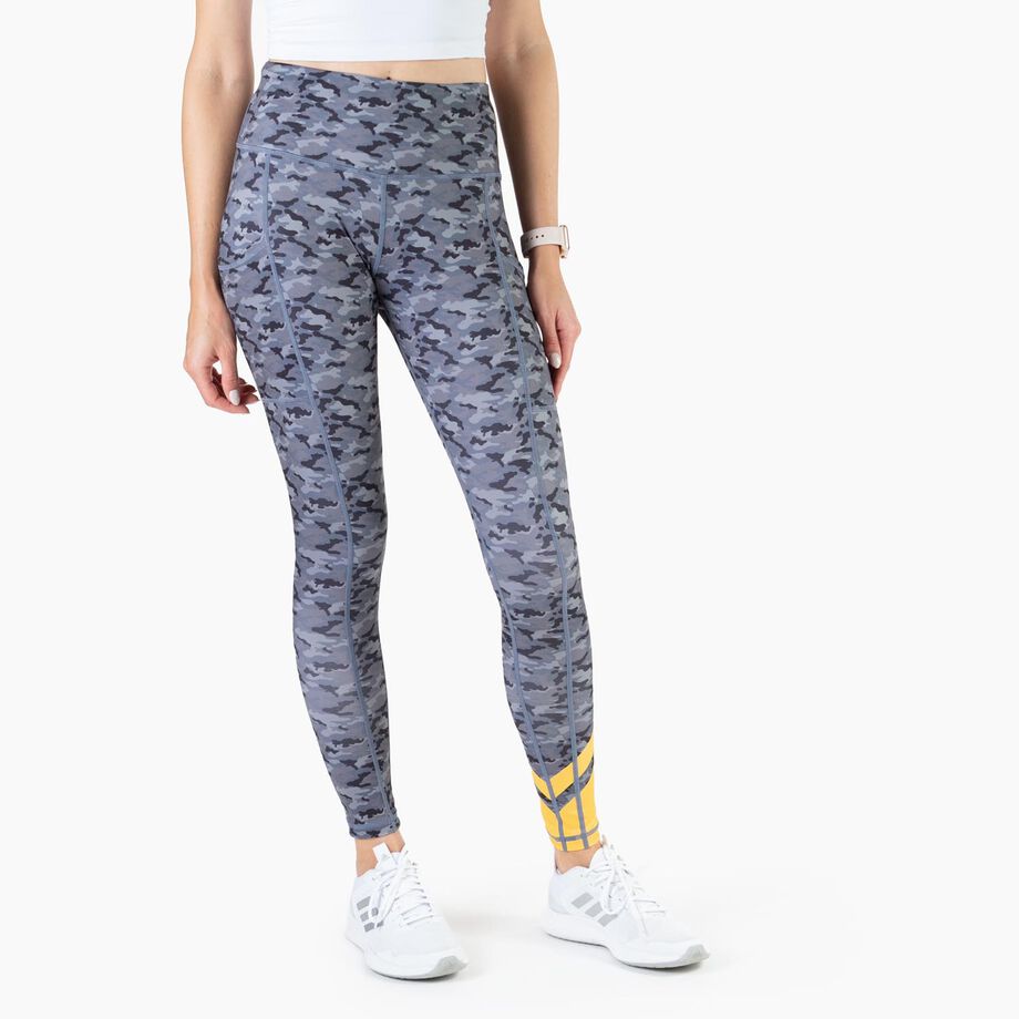 Women's Performance Side Pocket Tights - Command Camo