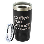 Running 20oz. Double Insulated Tumbler - Coffee Run Brunch